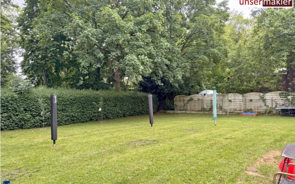 Rückseite Garten