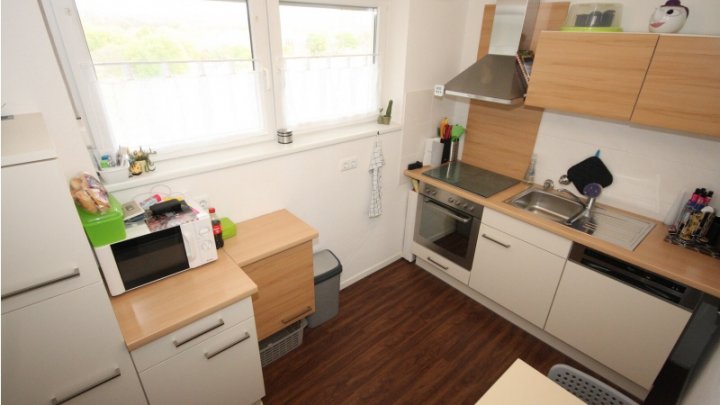 2,5 Zimmer Wohnung mit Einbauküche und Blick ins Grüne