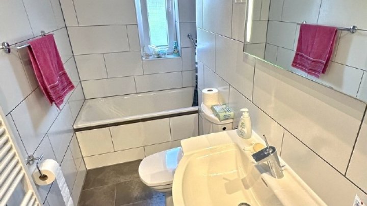 Gepflegtes Dreifamilienhaus zzgl.  App.  2x Garagen und Traumgarten