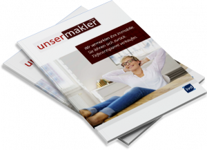 Foto der Imagebroschüre von unsermakler